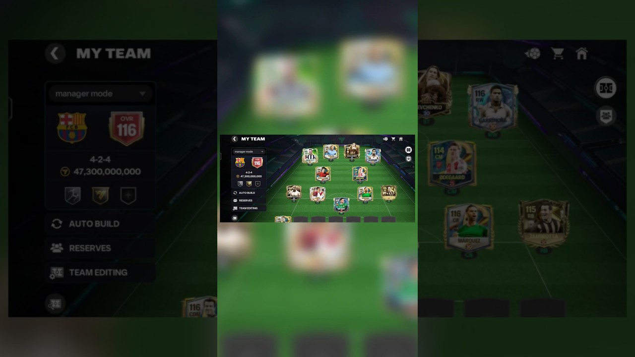 Manager mode 30 ⭐ ✓