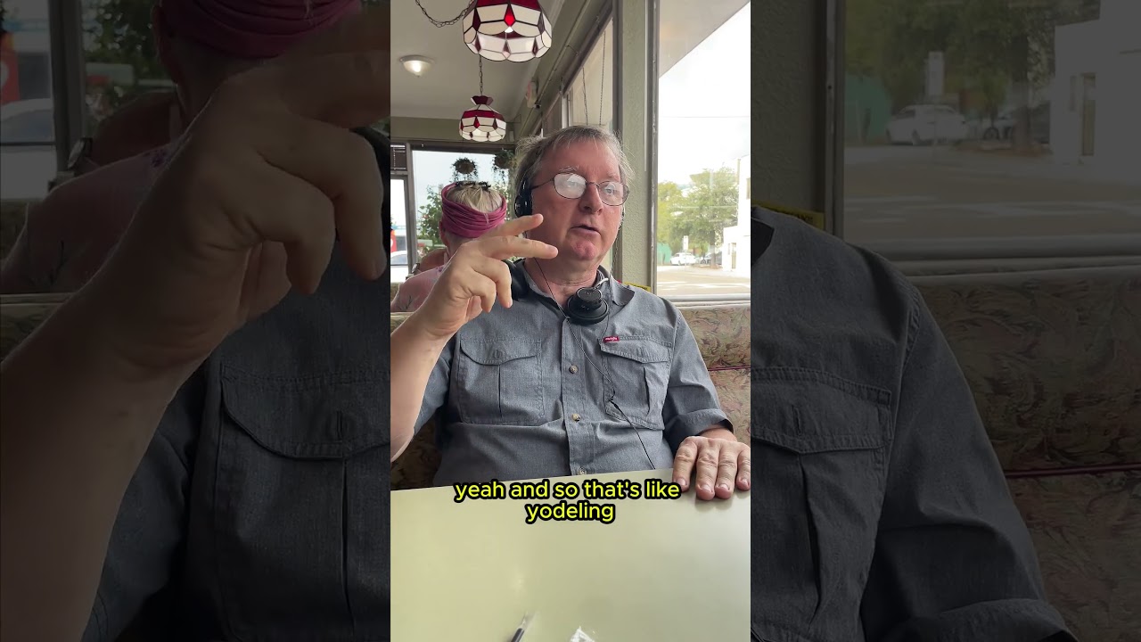 Herman being silly about yodelling is the content we needed today 😂 