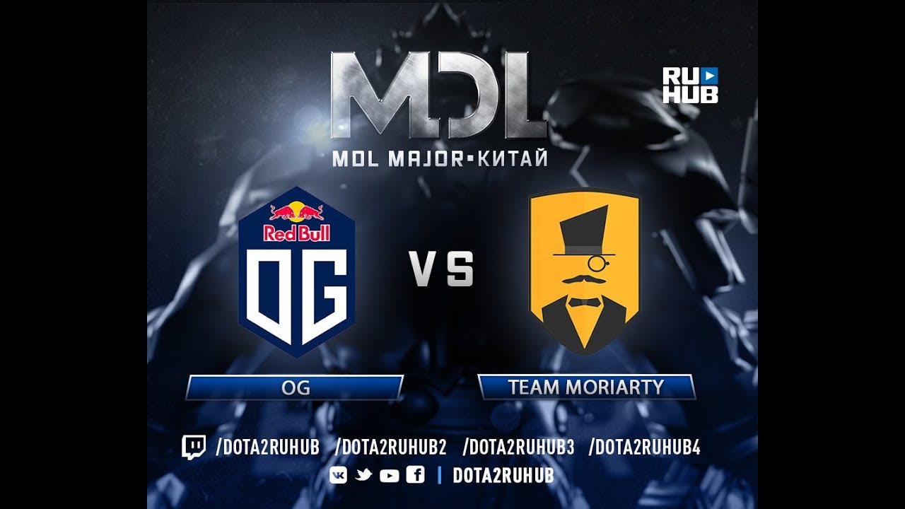 OG vs Team Moriarty, MDL EU, game 3 [GodHunt, Inmate]