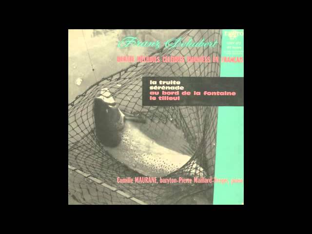 Silent Tone Record/シューベルト：歌曲集//カミーユ・モラーヌ