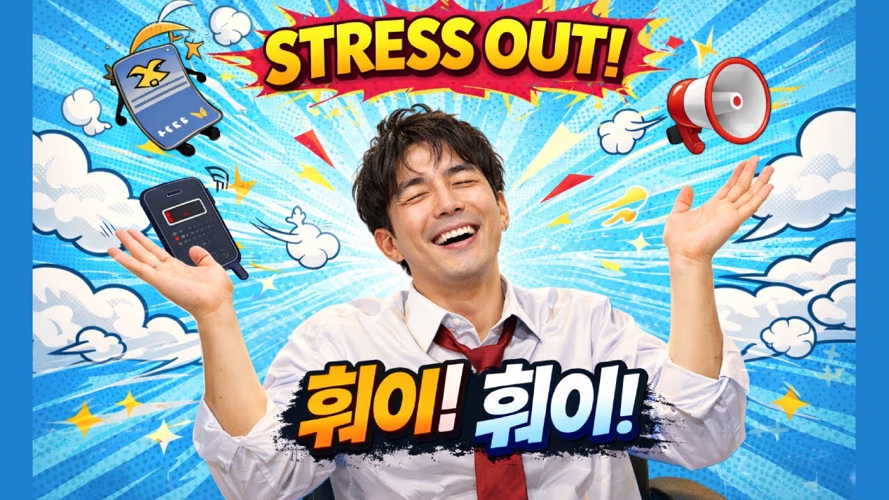 [트로트로 배우는 영어] 건들지 마라! 나 지금 호랑이다 "Stress Out" (스트레스 송)