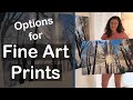 Options for Fine Art Prints | Examples | Art By Cedar Lee