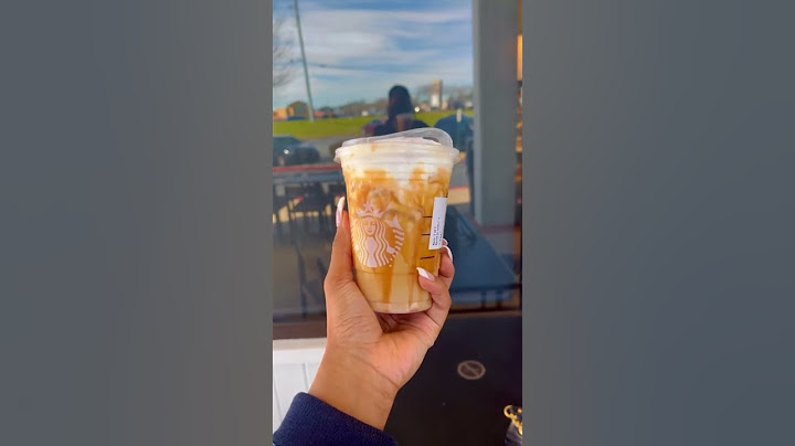 The BEST Starbucks drink for sweet coffee lovers! #starbucks #icedcoffee