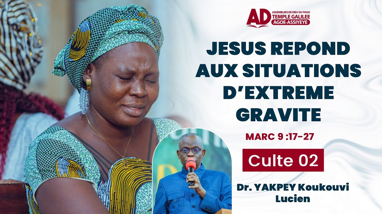 JÉSUS RÉPOND AUX SITUATIONS D'EXTRÊME GRAVITÉ / CULTE 2 / DIMANCHE 14 DÉCEMBRE 2025