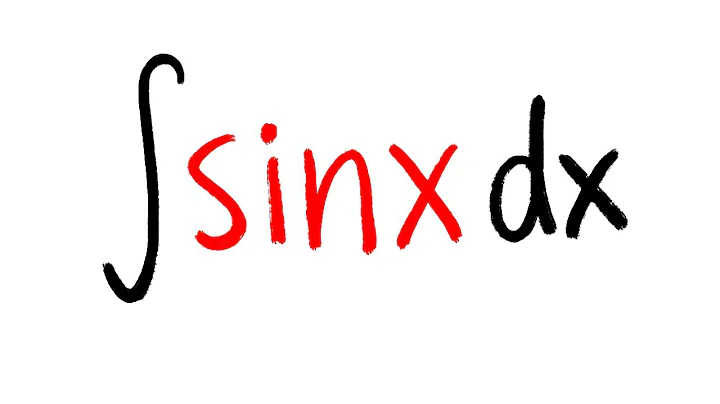 Integral of sin(x)