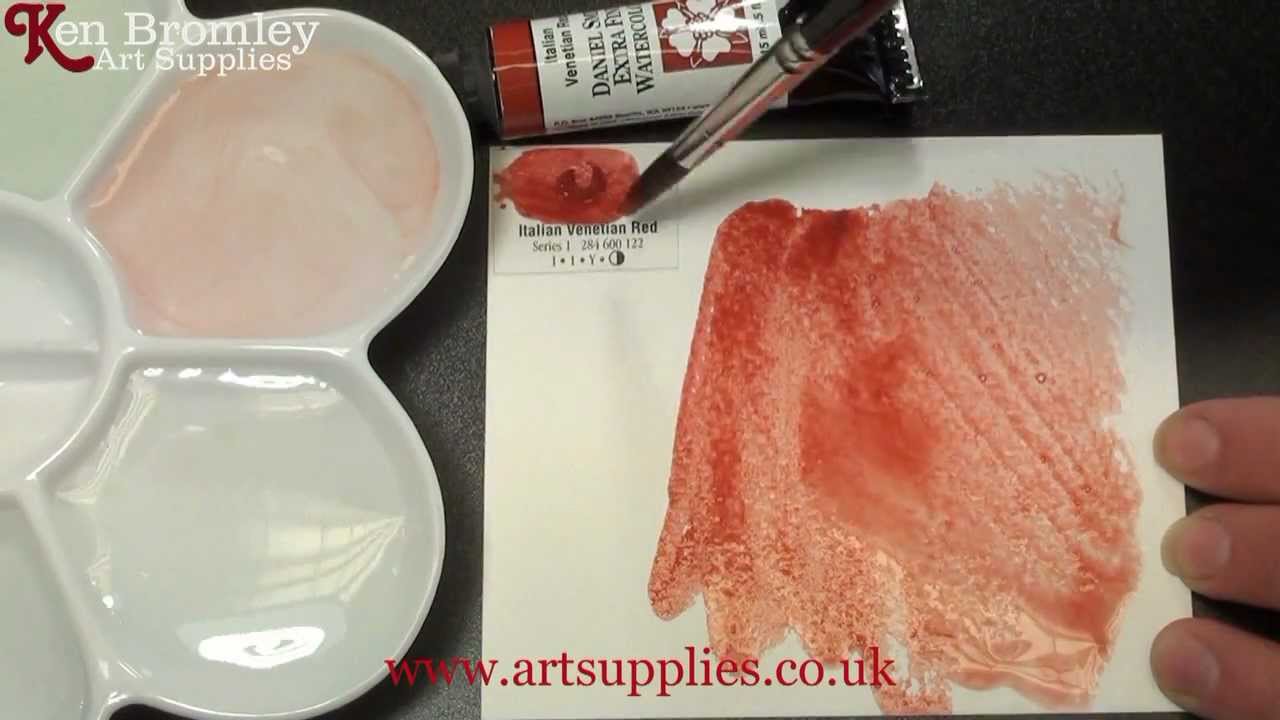 Daniel Smith Extra Fine Watercolour Italian Venetian Red 122 Series 1