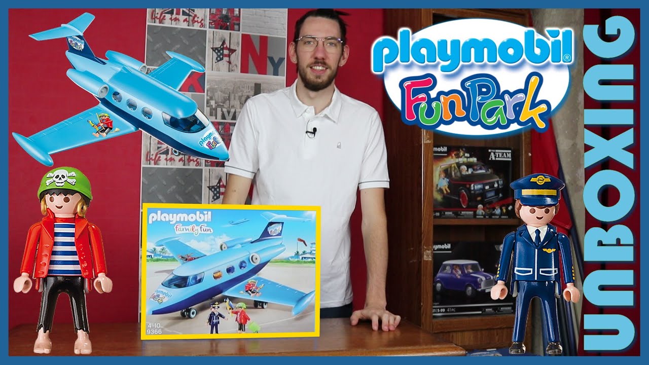 PLAYMOBIL AVION FUNPARK AVEC REF 9366 DE 2019 UNBOXING EN FRANCAIS 🛫🛬👩‍✈️👨‍✈️🦜🏴‍☠️ ! YouTube