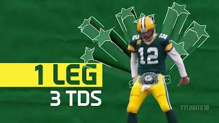 Aaron Rodgers Giving the Championship Belt for 5 Minutes