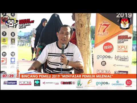 BINCANG PEMILU - Target Partisipasi Pemilih Provinsi Gorontalo 80%