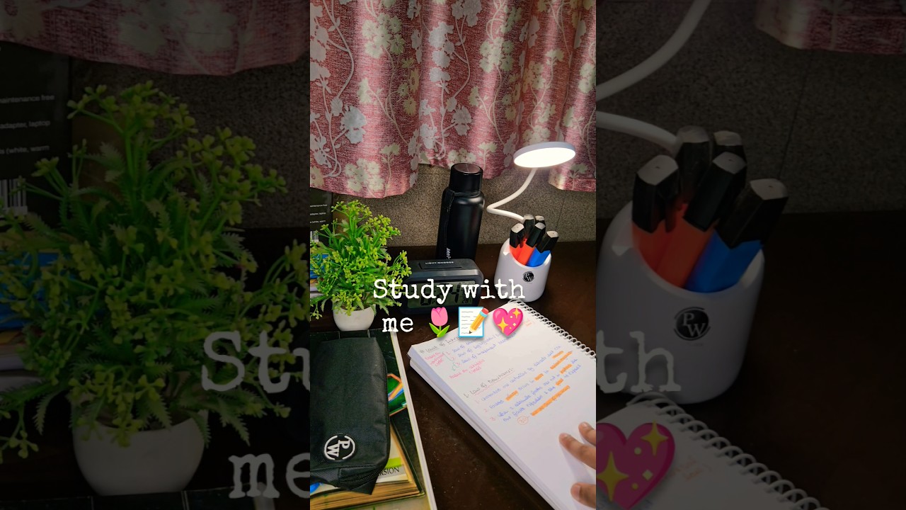 study with me 🌷📝💖#studymotivation ##motivation #studywithme  #ytshorts #fyp #viral