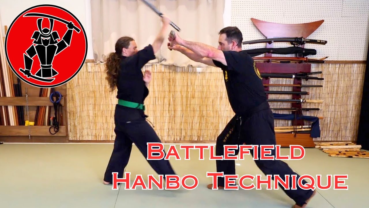 Intermediate Hanbo Battlefield Technique, Saka Otoshi - YouTube