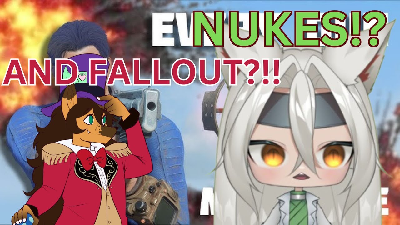 Vtubers React to Reggie | Fallout 4, But EVERY Gun Fires Nukes