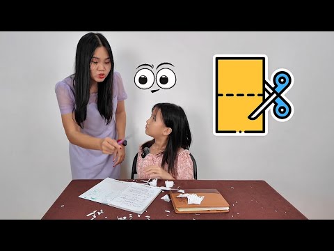 Don’t Use Adult Scissors ️ ; Risk of Injury 😳 - YouTube