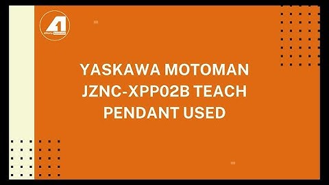 Yaskawa Motoman JZNC XPP02B Teach Pendant Used