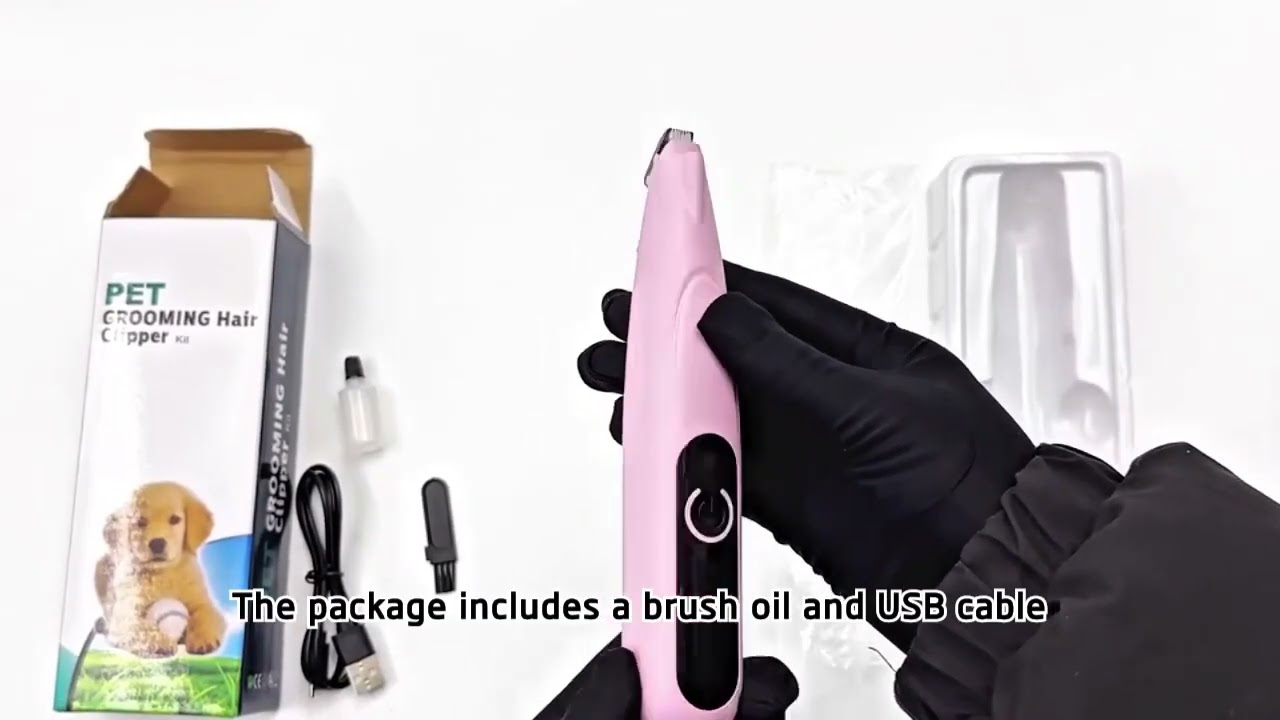 Silent Electric Pet Repair Tool With Plastic Handle Special Razor For Cats And Dogs