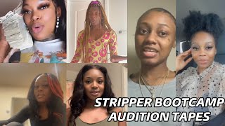 STRIPPER BOOTCAMP AUDITION TAPES