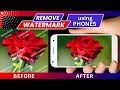 Remove Watermark from image in Mobile Phone Remove photo Watermarks using Phones /Design Slider Tech
