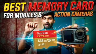 BEST MicroSD Card for DJI Osmo Action 4 best Sd card for mobile and camera memory card