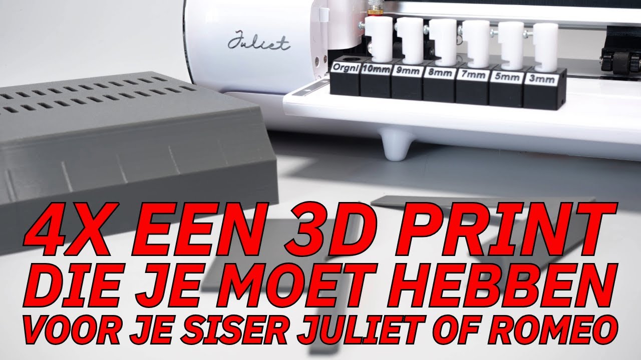 4 Geweldige 3D prints voor de  Siser Juliet en Romeo