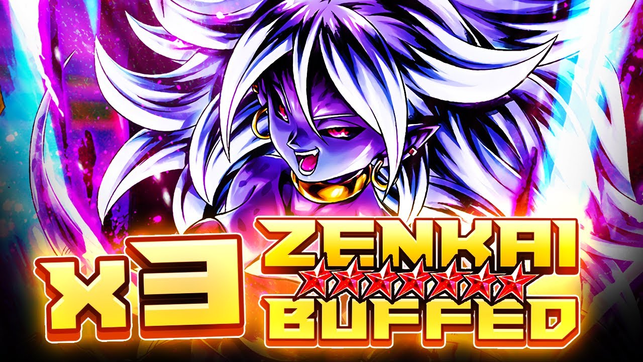3x ZENKAI BUFFED PUR 21 IS JUST A BEHEMOTH OF DAMAGE! A MONSTER ZENKAI! | Dragon Ball Legends