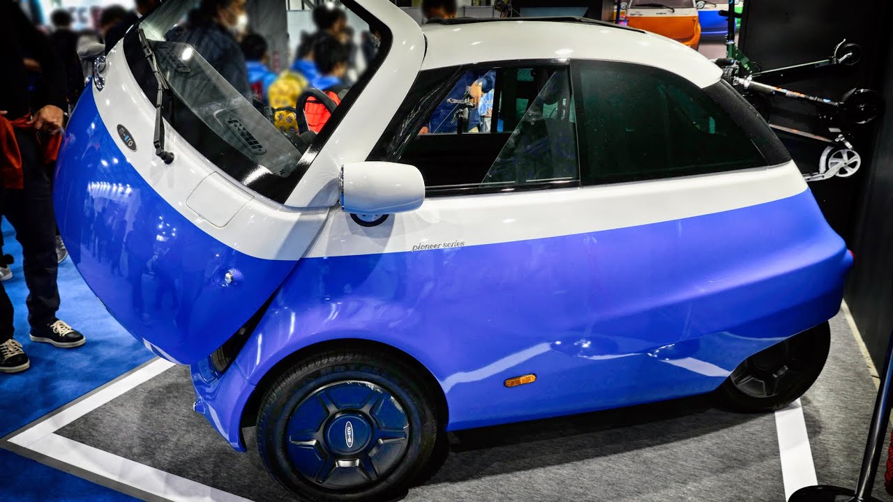 新品 1/43 エース コレクターズ マイクロリーノEV ブルー 新品 1/43 エース コレクターズ マイクロリーノEV ブルー