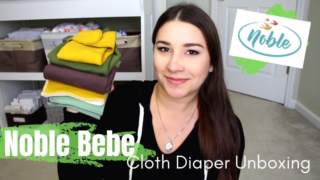 Noble Bebe Cloth Diaper Unboxing | Newborn Preflats, OS Preflats, Super + Do It All Pads