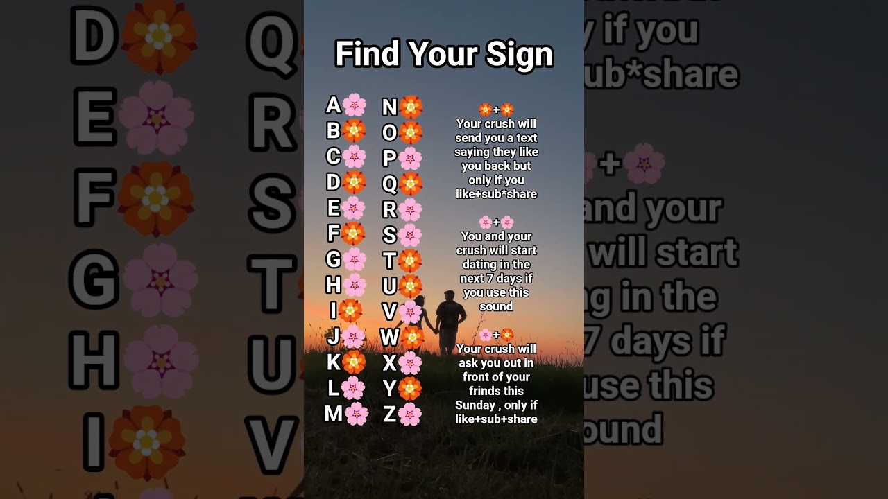 Найдите свой знак 