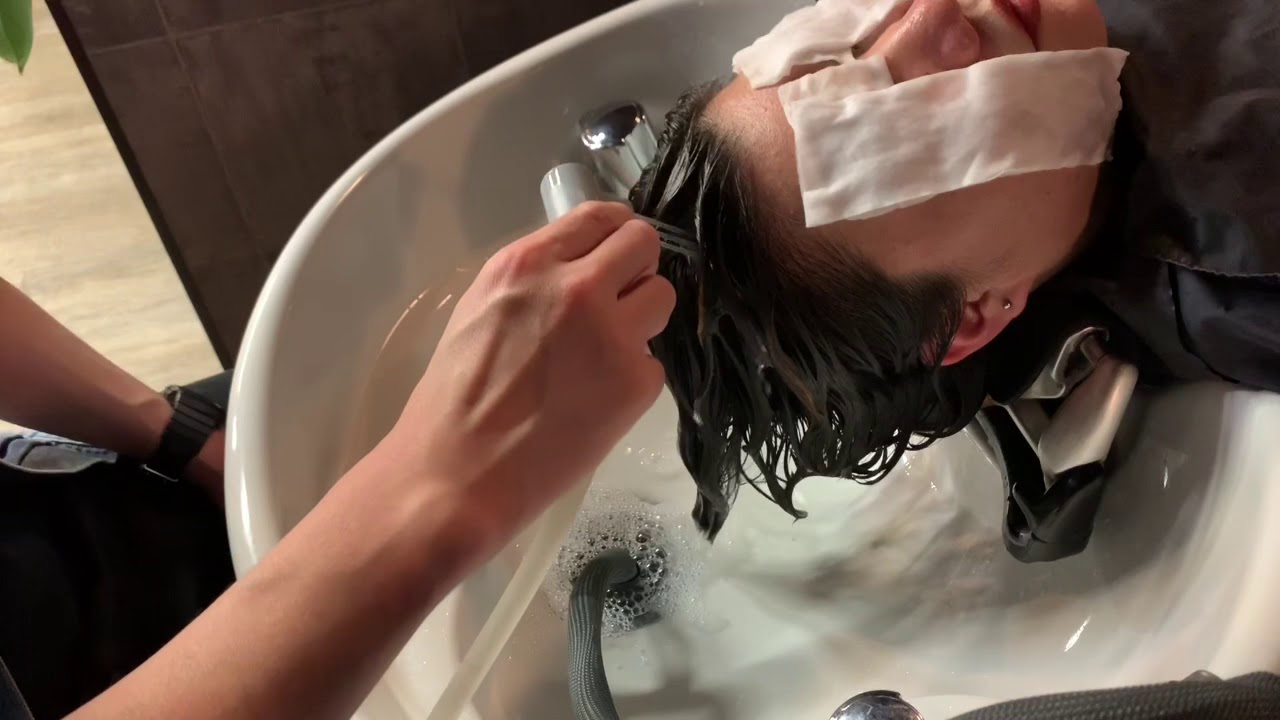 頭皮改善ヘッドスパ 循環器 - YouTube
