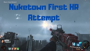 Nuketown Remastered Classic High Round Attempt (Custom Zombies)