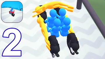 Human Vehicle - Gameplay Part 2 Levels 13 - 20 (Android, iOS)