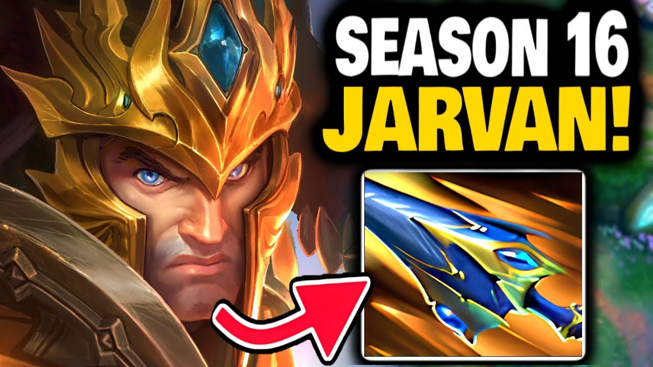 HOW to JARVAN Jungle in SEASON 16!!!