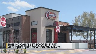 Raising Cane's announces scheduled opening dates for Albuquerque locations