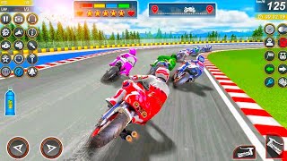 Moto Bike Racing Simulator 3D - Motorcycle Racing Games - Android GamePlay screenshot 1