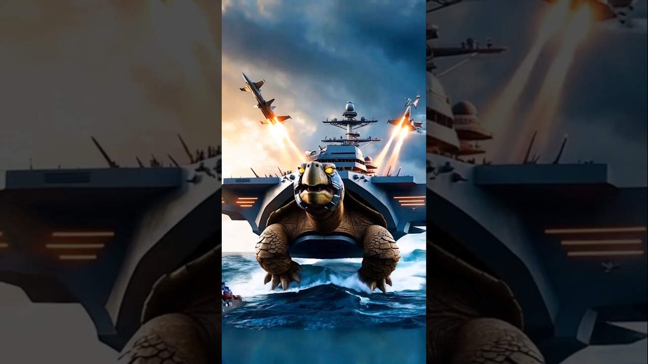 AI Creates Insane Hybrids... Warships meets Wild Beasts!! 