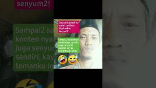 suka senyum2 sendiri bolo! 😅 #viral #lucu #hiburansegar #ngakak