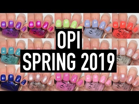 OPI - Tokyo (Spring 2019) + Ulta and Sally&rsquo;s Exclusives | Swatch and Review