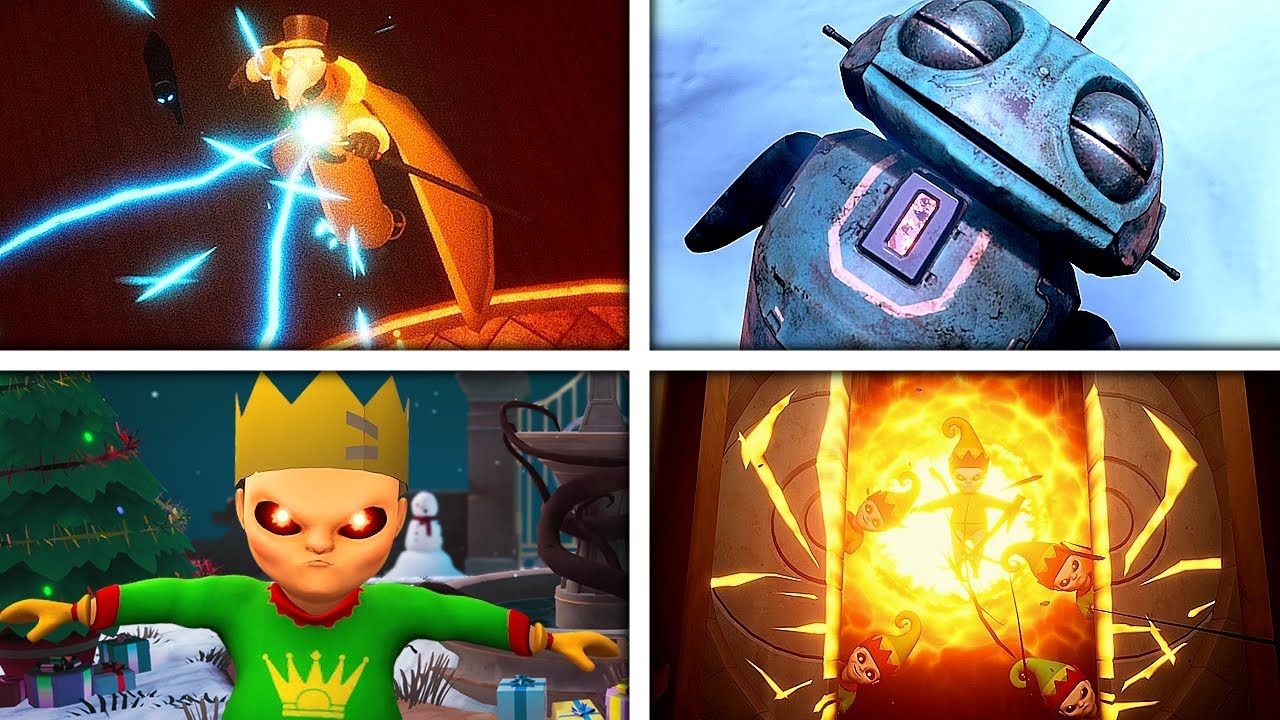 The Baby in Yellow Christmas Update ALL Endings (Bad, Good and