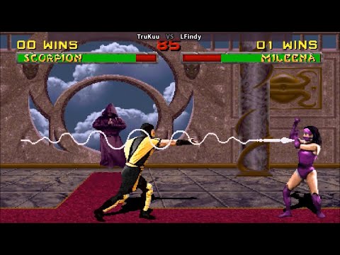 Fightcade 👊 Mortal Kombat 2 👊🏽 TruKuu 🇺🇸 Vs LFindy 🇺🇸