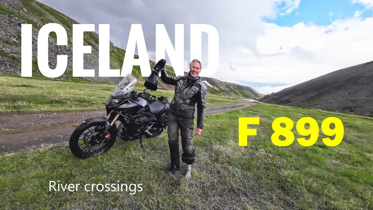 F 899  River crossings Nothern road ICELAND — Flateyjardalsvegur — video poster