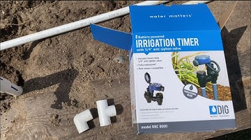 How to Install a Dig Battery Powered Irrigation Timer
