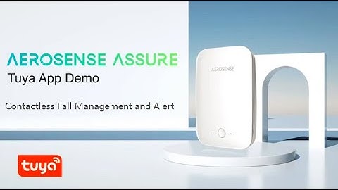 Fall Detection Radar Demo Video Powered by Tuya