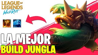 BUILD RAMMUS JUNGLA WILD RIFT | BUILD RAMMUS TANQUE + GUIA, RUNAS Y COMBOS | WILD RIFT EN ESPAÑOL 🚀