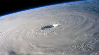 Hurricane Viewed From Space 4K Relaxing Screensaver