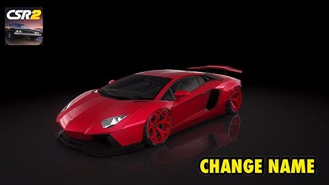 How To Change Name in CSR Racing 2