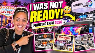 I Went to the BIGGEST Printing Expo in Las Vegas... How Did It Go??