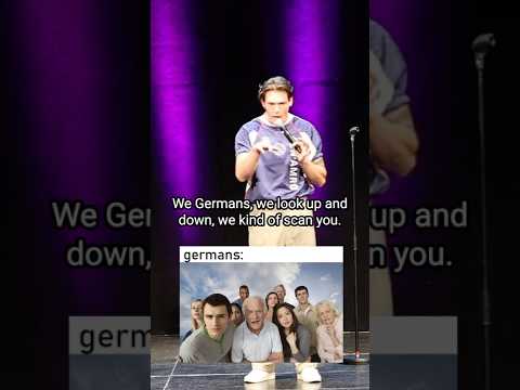 Why Germans Stare