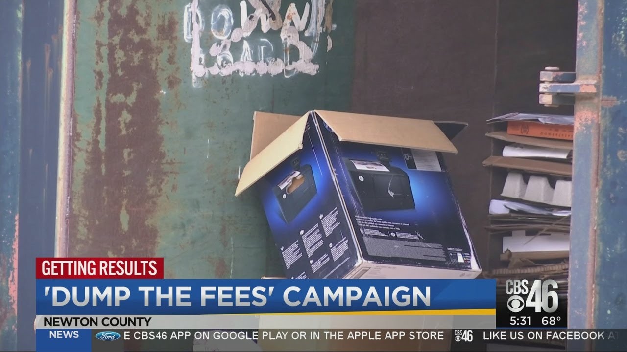 Newton County residents say dump fee is too high YouTube