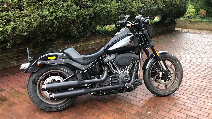 2020 Harley Low Rider S Rinehart Slip-ons exhaust