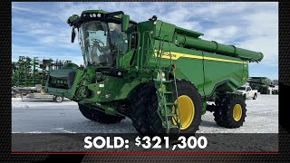 Farm Equipment Auction Results - December 22, 2025
