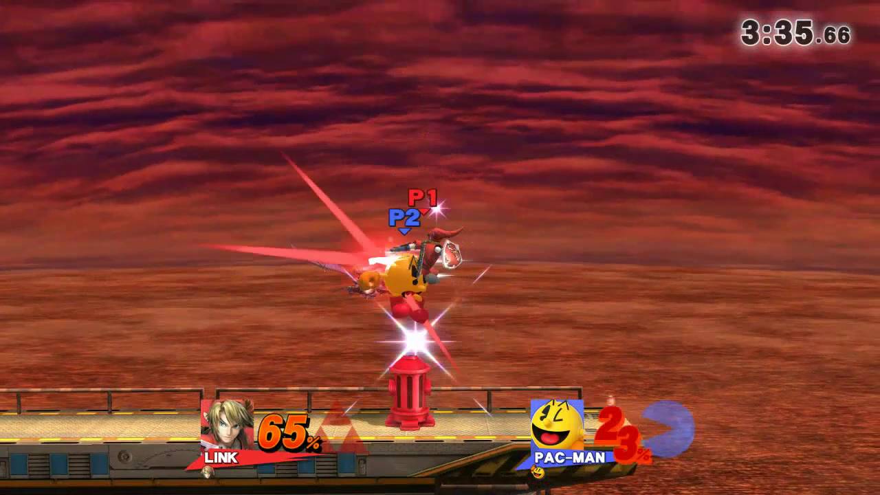 Nimious (Link) Vs. Kimmot (PAC-MAN) SSB4 For Glory 69 super smash bros. characters
